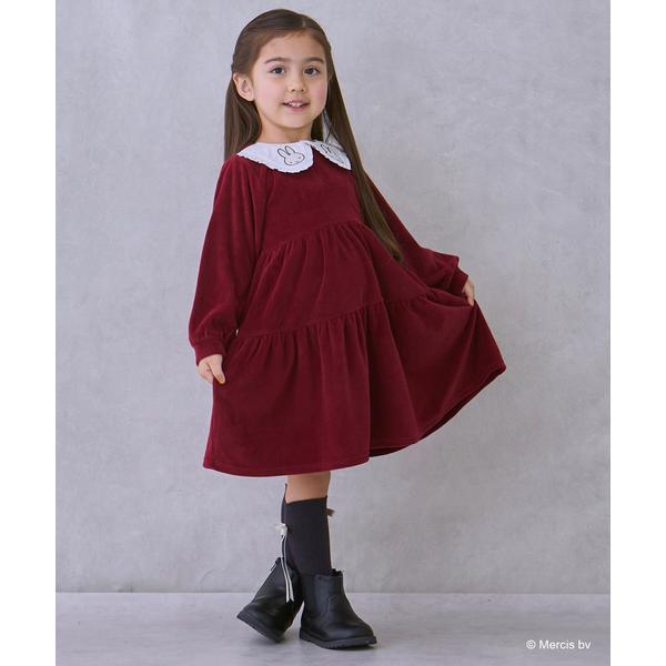 『セール実施中』ZOZO問い合わせ番号:100786052ショップ:petit main，プティマインブランド:petit main，プティマイン商品名:【miffy】衿ティアードワンピースカテゴリ:ワンピース/ドレス>シャツワンピー...