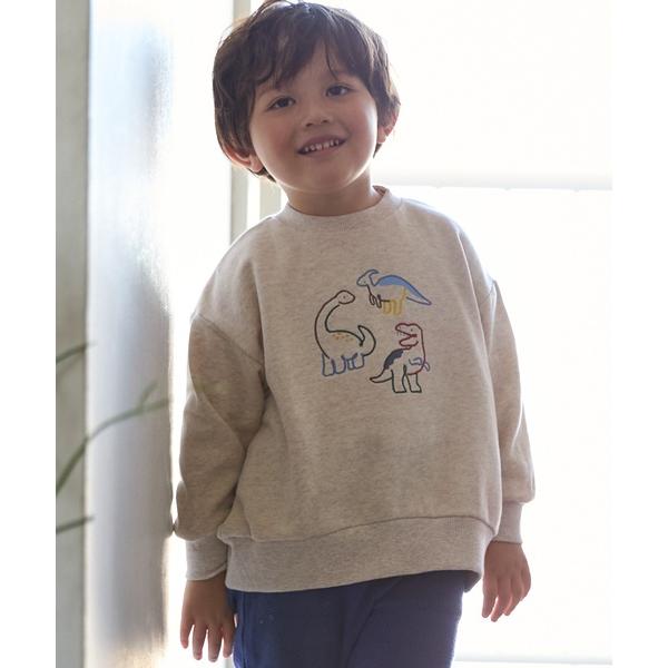 『セール実施中』ZOZO問い合わせ番号:100786056ショップ:petit main，プティマインブランド:petit main，プティマイン商品名:〈フワのびっと〉刺しゅうアソートトレーナーカテゴリ:トップス>スウェットブランド...