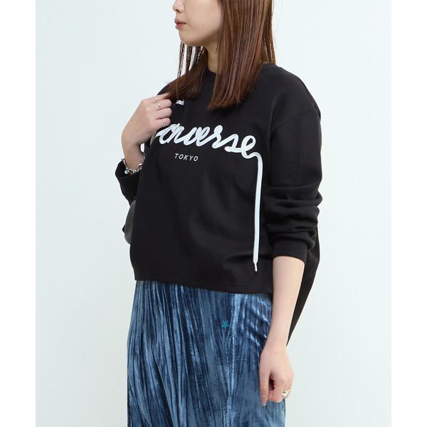 トレーナー スウェット SPINDLE LOGO TUCK SWEAT レディース