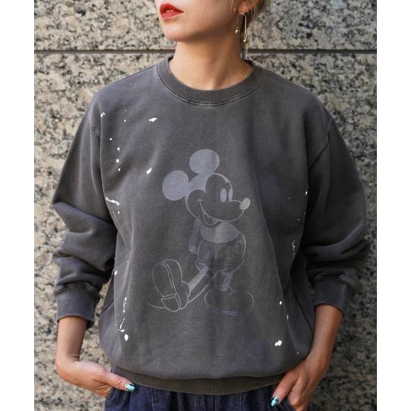 トレーナー スウェット GOOD ROCK SPEED (グッドロックスピード) 「追加2」別注ピグメントミッキースウェット/UNISEX
