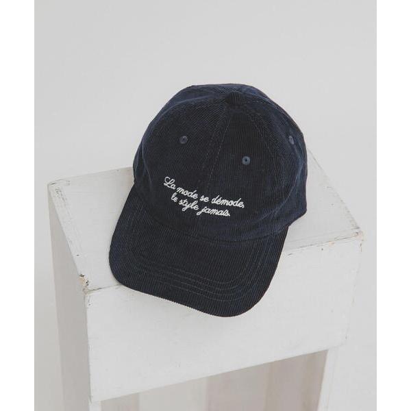 ZOZO問い合わせ番号:100850029ショップ:KBF，ケービーエフブランド:KBF，ケイビーエフ商品名:エンブロイダリーコーデュロイCAPカテゴリ:帽子>キャップブランド品番:KBA7-2CA102素材:綿100%原産国:中国カ...