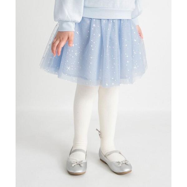 ZOZO問い合わせ番号:100850077ショップ:branshes，ブランシェスブランド:branshes，ブランシェス商品名:箔プリントチュールスカートカテゴリ:スカート>スカートブランド品番:12-5433-127素材:表地:ス...