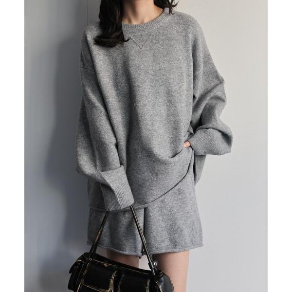 『セール実施中』ZOZO問い合わせ番号:100851093ショップ:Bonjour Sagan，ボンジュールサガンブランド:ap retro，アプレトロ，Bonjour Sagan，ボンジュールサガン商品名:【セットアップ】ニットプルオーバ...