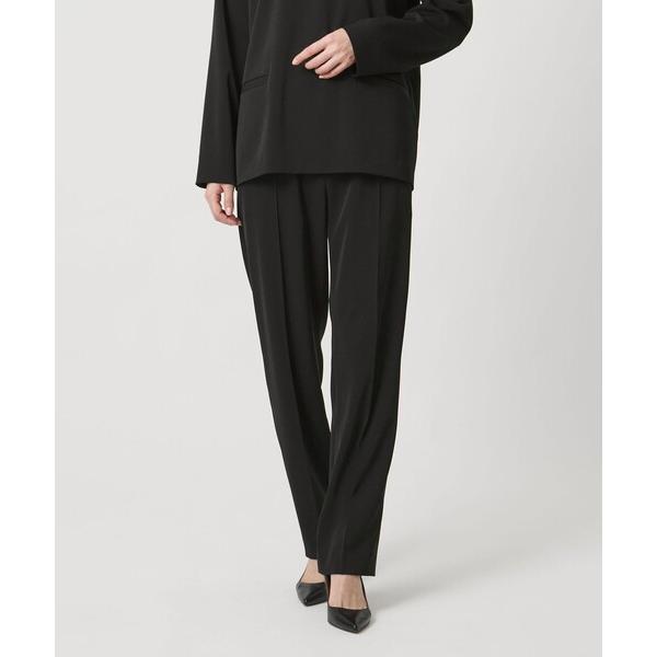 スラックス パンツ 「MARW UNITED ARROWS」ツイル テーパードパンツ レディース