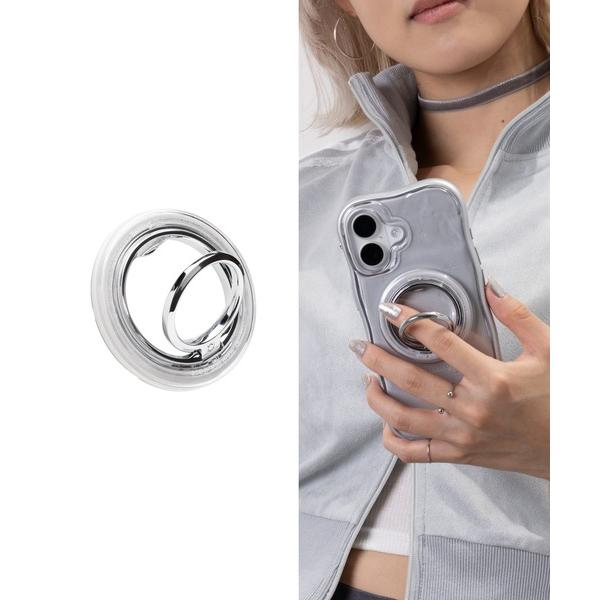 ZOZO問い合わせ番号:100897435ショップ:Hamee，ハミィブランド:iFace，アイフェイス商品名:iFace BeBling 2 MagSynq Ring Holder MagSafe対応 スマホリングカテゴリ:PC・スマホグ...