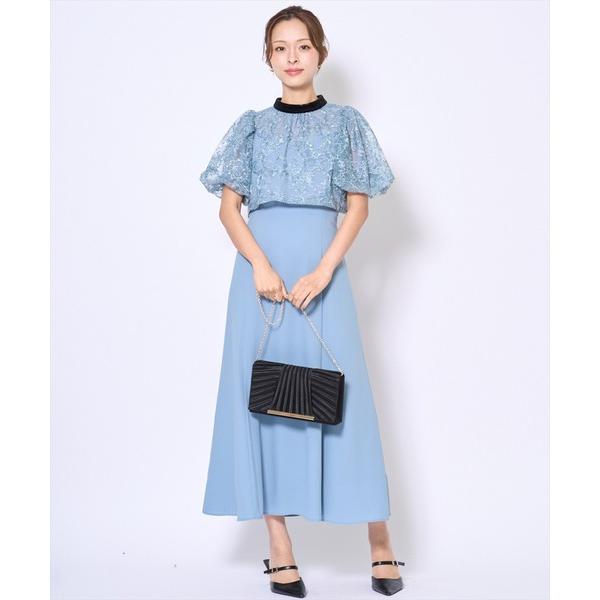 ZOZO問い合わせ番号:100897452ショップ:AND COUTURE，アンドクチュールブランド:AND COUTURE，アンドクチュール商品名:ベロアトリミングブラウス×ドレスカテゴリ:ワンピース/ドレス>ドレスブランド品番:2...