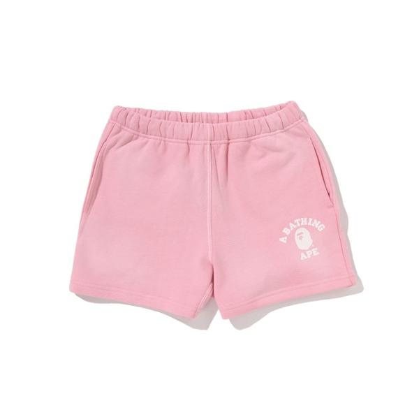 ZOZO問い合わせ番号:100897971ショップ:A BATHING APE，ア ベイシング エイプブランド:A BATHING APE，アベイシングエイプ商品名:VINTAGE WASHED COLLEGE SWEAT SHORTSカテ...