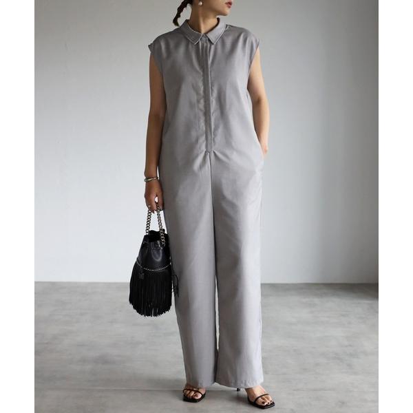 『セール実施中』参考価格：5，390円発売時期：2022年07月コンディション：C（やや使用感あり）使用感があり、やや気になる傷や汚れがあるアイテム全体的：保管上のにおいがします。参考商品名：ノースリーブシャツジャンプスーツ参考品番：77-...