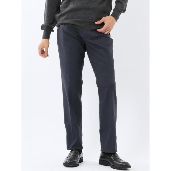 ZOZO問い合わせ番号:100928541ショップ:TAKA-Q，タカキューブランド:TAKA-Q，タカキュー商品名:【ストレッチ ウォッシャブル 裏起毛】タカキュー ノータックビジネスパンツ 紺(セットアップ可能)カテゴリ:フォーマルスー...