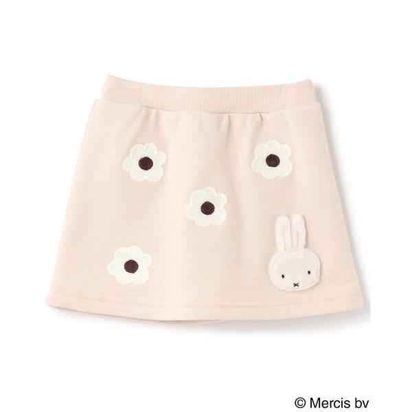 『セール実施中』ZOZO問い合わせ番号:100928599ショップ:petit main，プティマインブランド:petit main，プティマイン商品名:【miffy】お花刺しゅうスカパンカテゴリ:パンツ>その他パンツブランド品番:9...