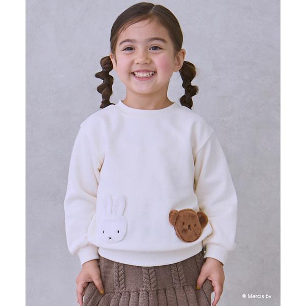 『セール実施中』ZOZO問い合わせ番号:100928600ショップ:petit main，プティマインブランド:petit main，プティマイン商品名:【miffy】モチーフトレーナーカテゴリ:トップス>スウェットブランド品番:96...