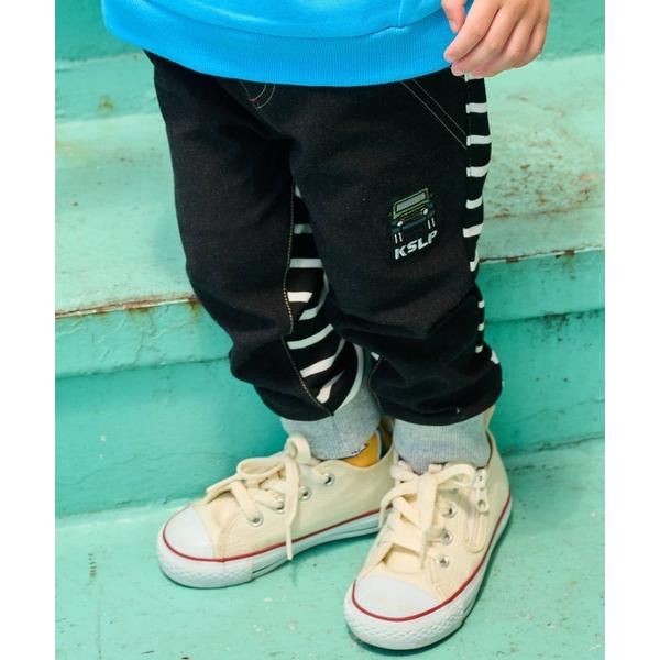 『セール実施中』ZOZO問い合わせ番号:100928603ショップ:NARUMIYA ONLINE，ナルミヤ オンラインブランド:kladskap，クレードスコープ商品名:オフロードカー前後切替裾リブパンツカテゴリ:パンツ>その他パン...