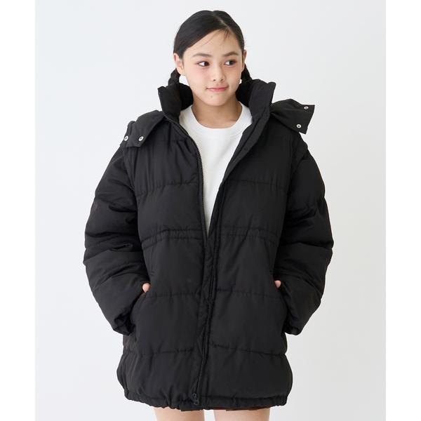 『タイムセール実施中』ZOZO問い合わせ番号:100928607ショップ:NARUMIYA ONLINE，ナルミヤ オンラインブランド:LOVETOXIC，ラブトキシック商品名:袖取り外しロングブルゾンカテゴリ:ジャケット/アウター>...