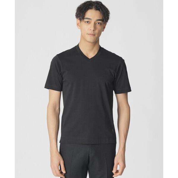 tシャツ 「Nikkei magazin掲載」「Dress Tee Shirts」ドレスVネックTシャツ メンズ