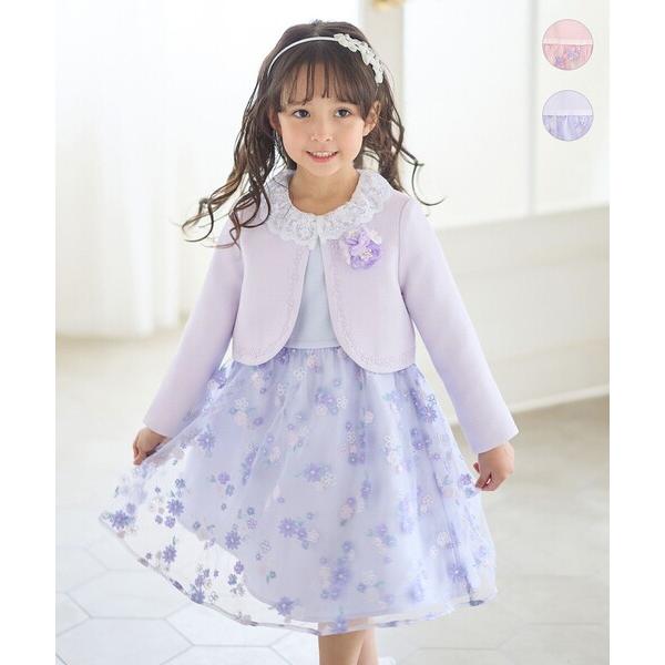 ZOZO問い合わせ番号:100929033ショップ:ANY，エニィブランド:ANY，エニィ商品名:花柄刺繍ワンピースカテゴリ:ワンピース/ドレス>ワンピースブランド品番:OPFKLS0097素材:ラベンダー/ピンク：[上身頃]ポリエス...