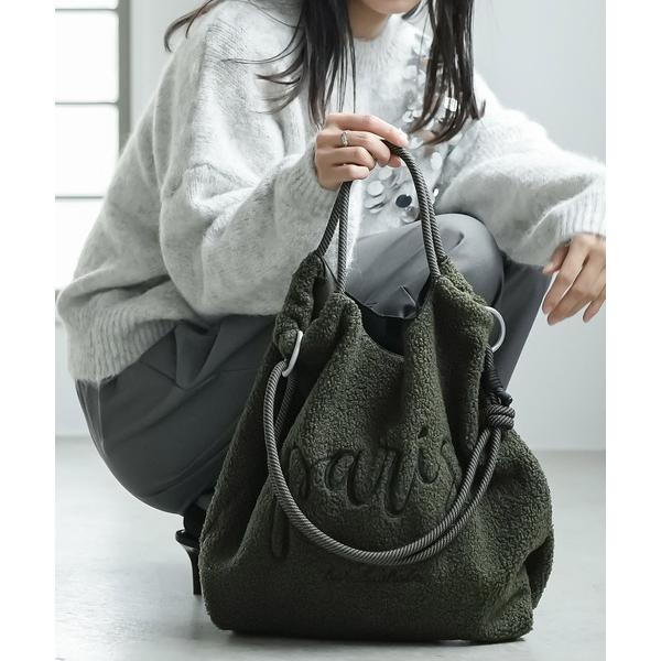 ZOZO問い合わせ番号:100934684ショップ:mili an deni，ミリアンデニブランド:mili an deni，ミリアンデニ商品名:3WAYボアロープトートバッグカテゴリ:バッグ>トートバッグブランド品番:b62143素...