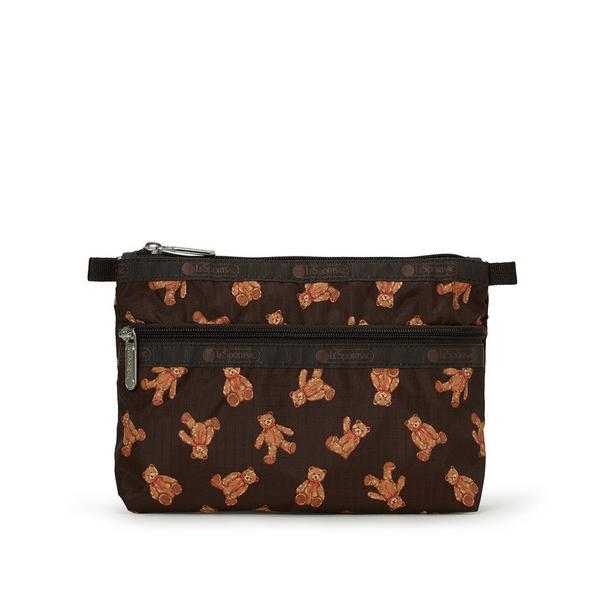 ZOZO問い合わせ番号:100966103ショップ:LeSportsac，レスポートサックブランド:LeSportsac，レスポートサック商品名:COSMETIC CLUTCH テディベアワンダーランドカテゴリ:財布/小物>ポーチブラ...