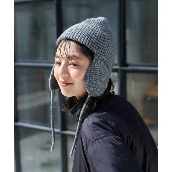 『タイムセール実施中』ZOZO問い合わせ番号:100976008ショップ:FREAK'S STORE，フリークスストアブランド:FREAK'S STORE，フリークスストア商品名:ミックスヤーン 耳付き ニットキャップカテゴリ:帽子>...