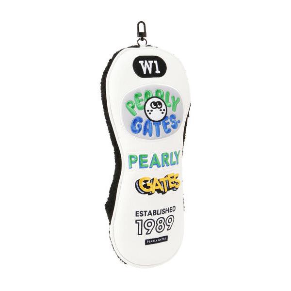 ZOZO問い合わせ番号:100976582ショップ:the HOUSE，ザハウスブランド:PEARLY GATES，パーリーゲイツ商品名:【PEARLY GATES】ロゴワッペンドライバー用ヘッドカバー (460CC対応) (UNISEX)...