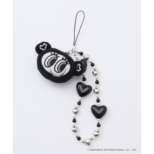 ZOZO問い合わせ番号:100976875ショップ:EMMA CLOTHES，エマ クローズブランド:Heart Tattoo，ハートタトゥー商品名:ナカムラくんコラボモノトーンハートチャームキーホルダー【ANGEL BLUE】カテゴリ:P...