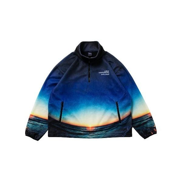 ブルゾン アウター フリース APPLEBUM “Summer Madness” Half Zip Fleece（アップルバム “サマーマッドネス”ハーフジップ フリース） メンズ