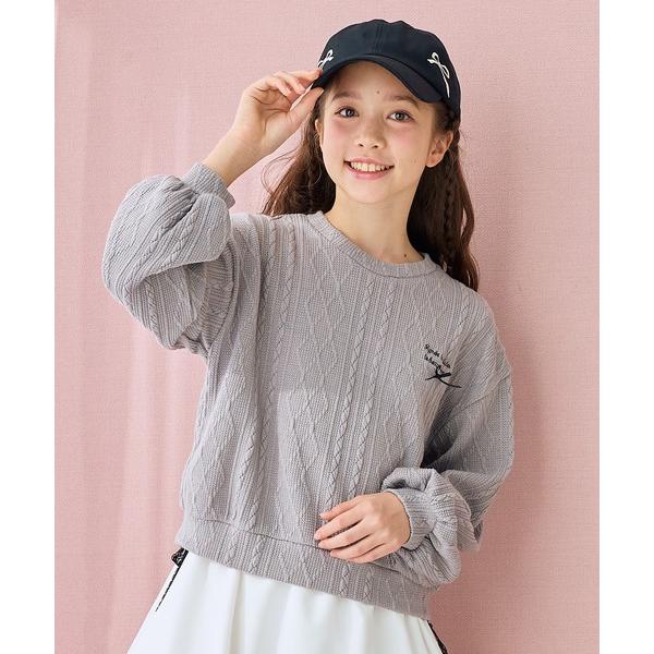 『タイムセール実施中』ZOZO問い合わせ番号:100977881ショップ:cross marche，クロスマルシェブランド:Amourire girl，アムリールガール，cross marche，クロスマルシェ商品名:ニットソーボリューム袖...