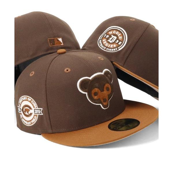 ZOZO問い合わせ番号:100978661ショップ:ONSPOTZ，オンスポッツブランド:NEW ERA，ニューエラ商品名:ニューエラキャップ 59FIFTY ツートーンサイドパッチMLB ONSPOTZ別注カテゴリ:帽子>キャップブ...