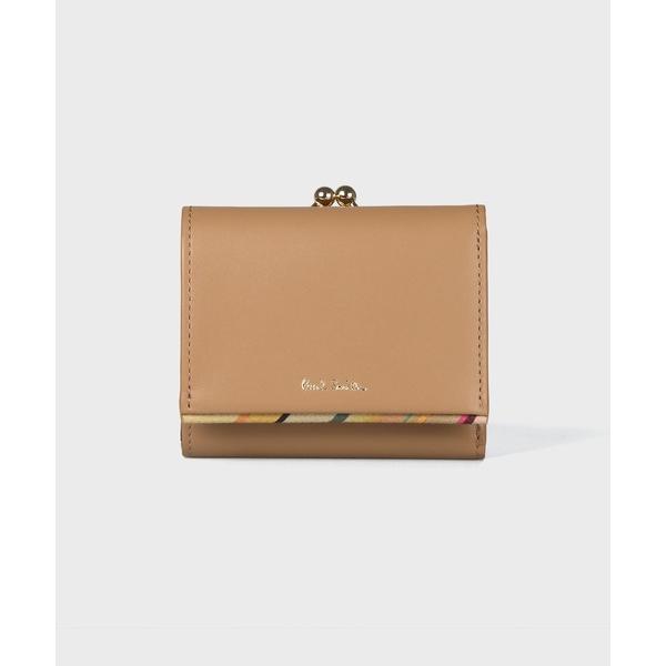 ZOZO問い合わせ番号:100980087ショップ:Paul Smith，ポール・スミスブランド:Paul Smith，ポールスミス商品名:Newスワールトリム がま口3つ折り財布 / 555419 W130カテゴリ:財布/小物>財布...