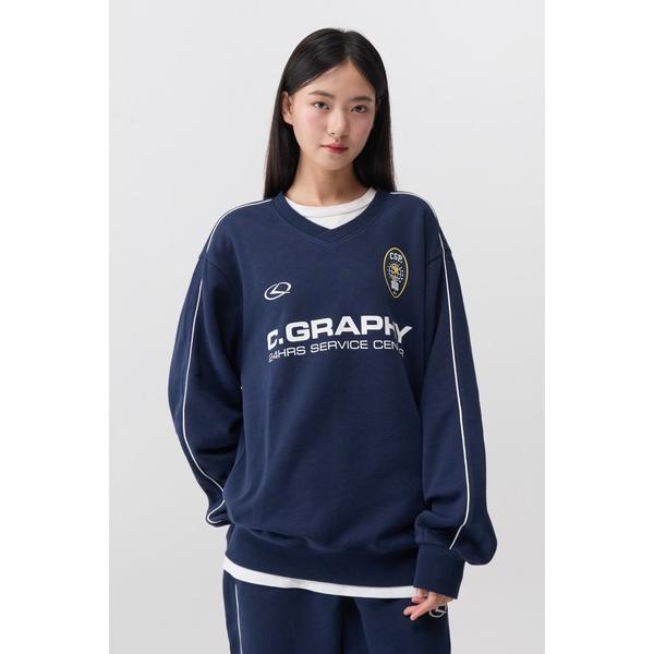 トレーナー スウェット 24H Track V-neck Man to Man CBEWUTL020 メンズ レディース