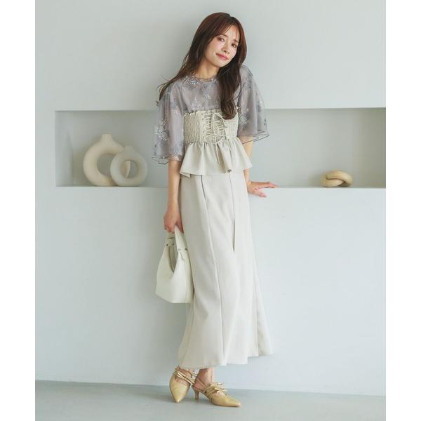 『タイムセール実施中』参考価格：9，900円発売時期：2025年05月コンディション：A（使用感なし）数回使用した程度で使用感が感じられないアイテム参考商品名：レースアップコルセットsetスカート 497403参考品番：497403【商品に...