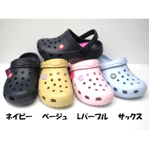 水に浮く超軽量 つま先 カバー ガード 前かぶり LZ56601 婦人 レディース サボ クロッグ 事務所 オフィス モード 履き つっかけ 2WAY サンダル 母の日 敬老の日