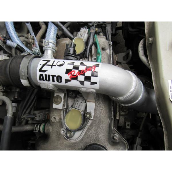 車検対応　HA23系　アルト用　レース用　エアクリーナー付　ラム圧利用アルミ製インテークパイプ　（チャンバーキット）