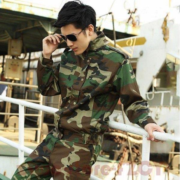 サバゲー ミリタリー プレートキャリア 迷彩服 BDU マルチカム 上下着衣-