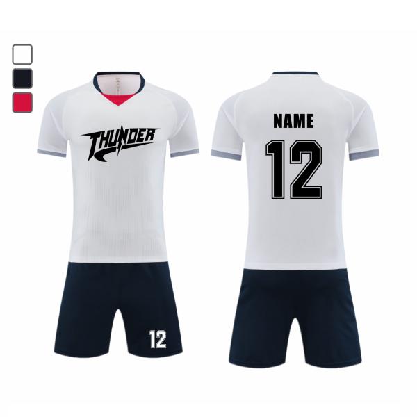 サッカーユニフォーム オーダーメイド可能 メンズ キッズ 大人 半袖 上下セット シャツ パンツ サッカーウェア フットサルウェア 練習着 スポーツウェア