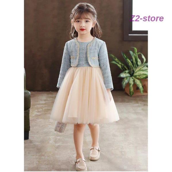 キッズフォーマルドレス+ボレロ2着セット