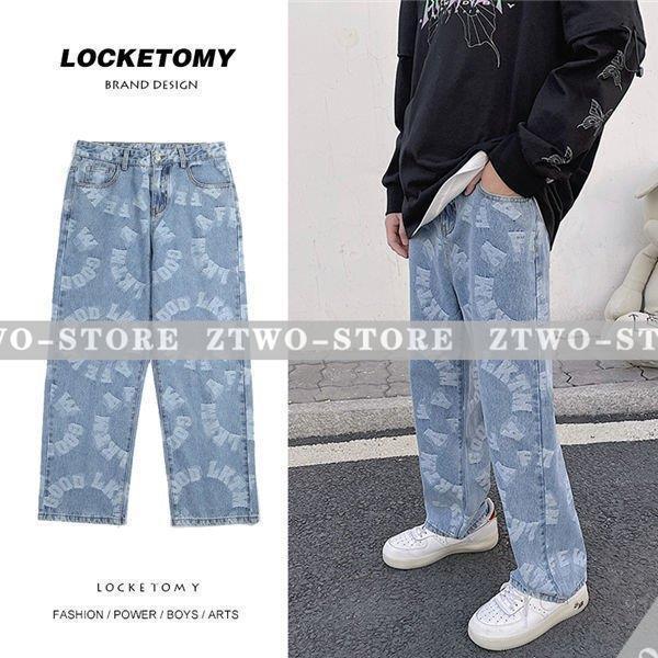 デニムパンツ メンズ ワイドパンツ ジーンズ 和柄ジーンズ ズボン アウトドア ファッション Ma1 アメリカン 春夏秋 ゆったり Ztwo 1124ktk132 Z2ストア 通販 Yahoo ショッピング
