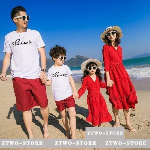 大人子供用 韓国親子ペアルック ビーチ ワンピース 2点上下セット ハワイアン 海旅行 リゾート 夏 ファミリー服 親子お揃い服 親子服 Ztwo 1124qz426 Z2ストア 通販 Yahoo ショッピング