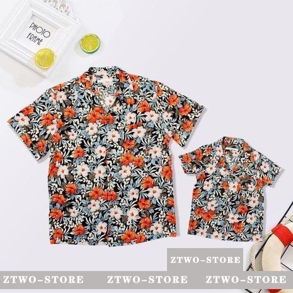 アロハシャツ 親子 アロハシャツ メンズ 親子ペアルック 親子ペア 親子コーデ 親子お揃い Tシャツ 夏 ハワイ 父の日 ギフト 新作 夏 旅行 アロハ Ztwo 1124qz696 Z2ストア 通販 Yahoo ショッピング