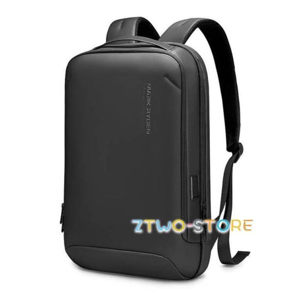 ビジネスリュック ビジネスバック 薄型 防水 PC収納 出張 ウォーキング 自転車通勤 メンズ usbポート 防水 通勤.通学 ztwo-store_ztwo0120-sjb11