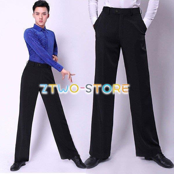 ダンスズボン ダンスウェア 社交ダンス ボトムス メンズ ダンス衣装 ストレートズボン 練習着 競技着 ポケット付き ラテン 演出着 チャチャチャ Ztwo0125 Sjf305 Z2ストア 通販 Yahoo ショッピング