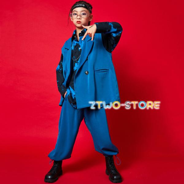キッズダンス衣装 tシャツ ショット丈 女の子 ガールズ 韓国 かっこいい カーゴパンツ ヒップホップ セットアップ 練習着 ダンス発表会 応援団