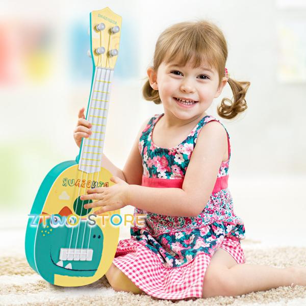 子供のための初心者ギターミニ楽器 21 インチウクレレ小型ギター 子供用 ギター ミニ ウクレレ 初心者 おもちゃ 知育玩具 楽器