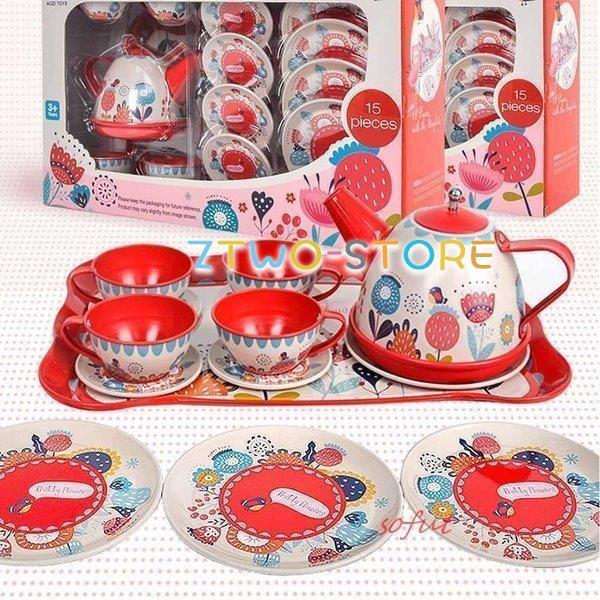 ままごと キッチンティーセット ガール 子供 キッズ アフタヌーンティー ティーポットティーカップ14個セット ブリキ おもちゃ 女の子 Ztwo0317 Wj223 Z2ストア 通販 Yahoo ショッピング