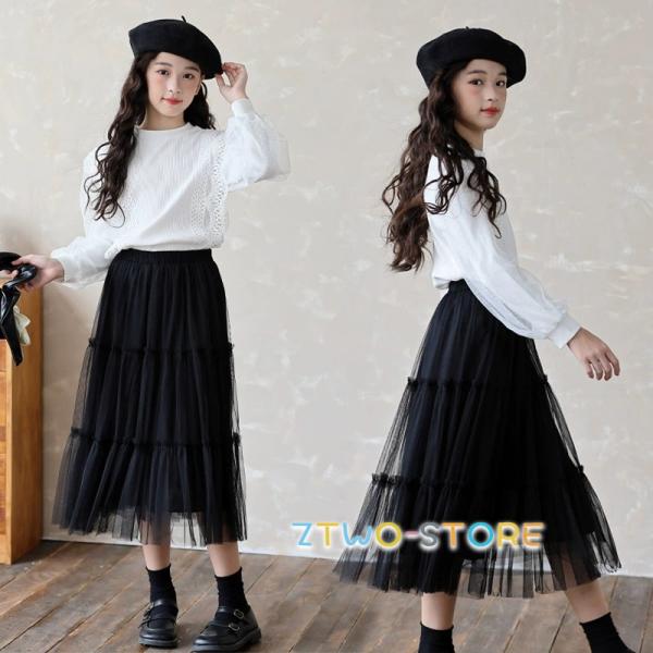 チュールスカート　黒 4b7c7f7f2461508ea1b84312d11e64