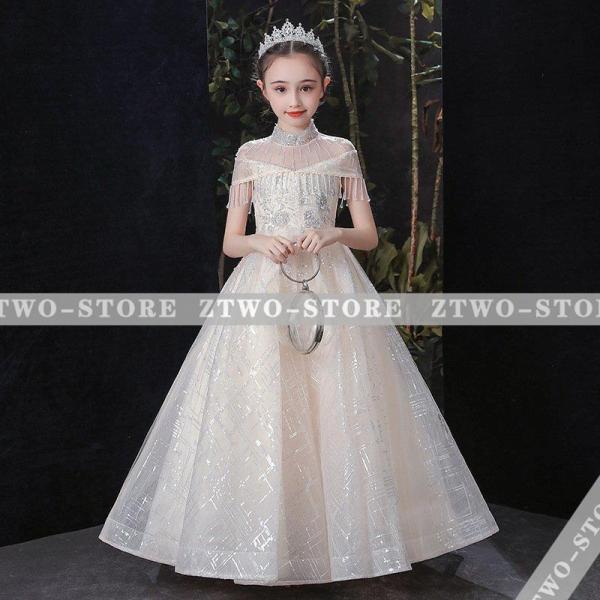 子供　ロングドレス　160 発表会 ジュニア　プリンセス　豪華 楽天市場】【高級豪華ドレス】子供ドレス 発表会ドレス ジュニア