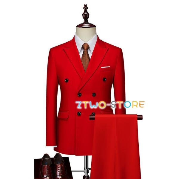 メンズスーツ 　フォーマル　2点スーツ　ジャケット＋パンツ　無地　春夏物　4色選べる　 花婿の介添え　 結婚式　披露宴 　発表会　セレモニー メンズスーツ フォーマル 2点スーツ ジャケット＋パンツ 無地 春夏物 4