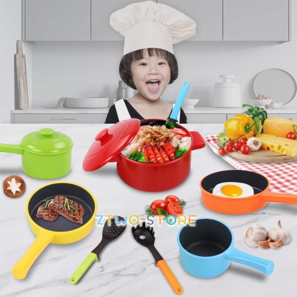 爆買【知育玩具】実際のキッチンに似た調理器具や食品デザインを通じて、子供たちが食品や台所用品について学ぶのを助けます。 キッチン用品は非常に豊かで明るい色をしており、子供たちの視覚発達を刺激し、色の識別を強化するのに役立ちます。食べ物を切り...