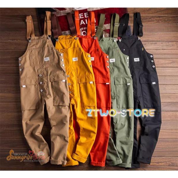 爆買サロペット オーバーオール メンズ  つなぎ サスペンダーズボン  カーゴパンツ カジュアル 作業着レディース 男女兼用  ワークカーゴパンツ 春夏秋 父の日【素材】：コットン、ポリエステル【カラー】:写真の通り【サイズ】:【S】 着丈...