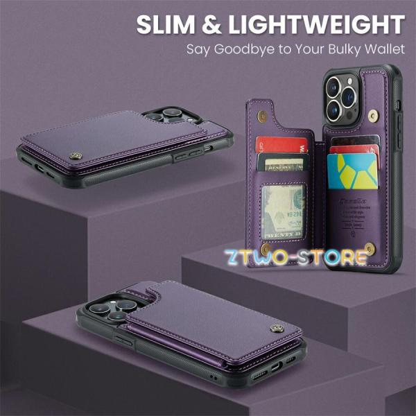 iPhone16 ケース カード収納 背面ケース手帳型 14手帳 iphone13 case 高級 PU革 スタンド機能 耐衝撃 滑り防止 携帯カバー アイフォン 15ケース 全面保護