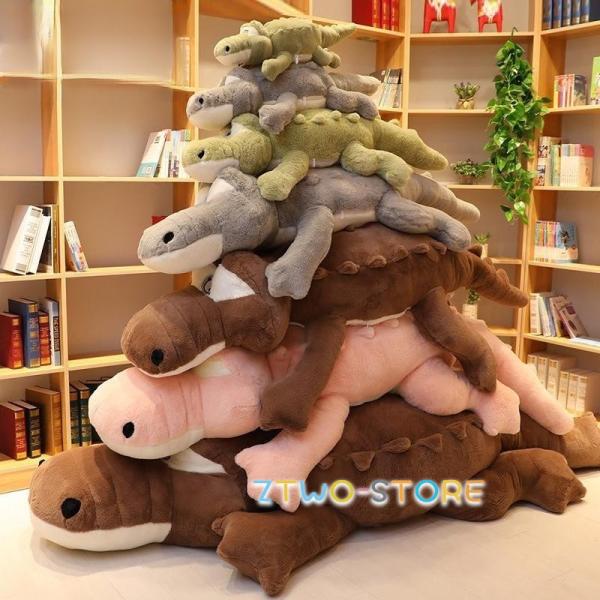 おもちゃ ぬいぐるみ 洗濯 動物 ワニ 鰐 特大 巨大 4サイズ4色 長さ 柔らかい ロング 部屋 ベッド 昼寝枕 眠りの抱き枕 子供 誕生日 プレゼント